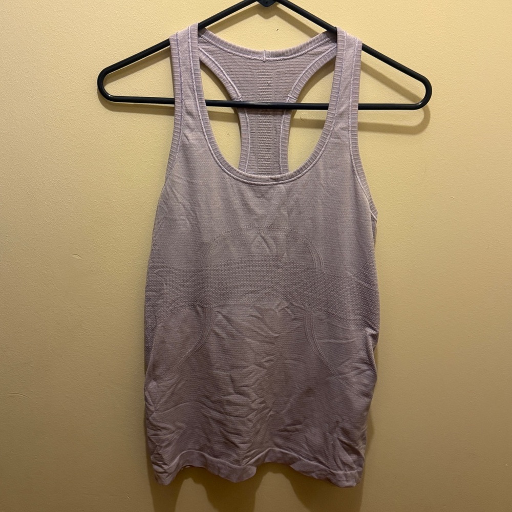 Lululemon Lilac Racerback Tank Top